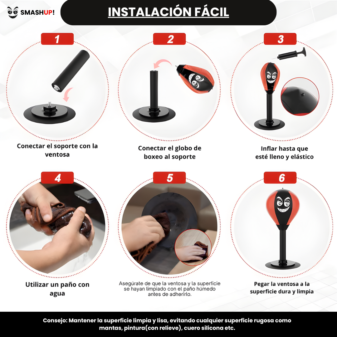 SmashUp!™- Mini Punching Ball